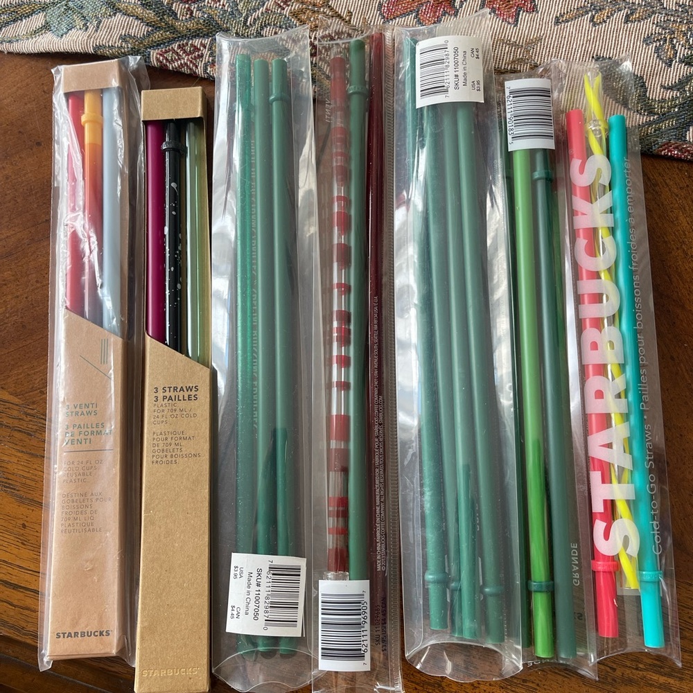 Starbucks straws